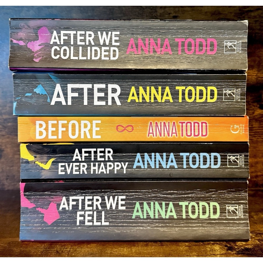 The Complete After Series by Anna Todd Paperback Book 5 Set Collection